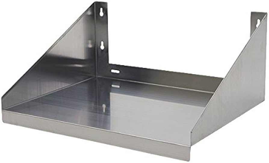 Amazon｜ステンレス製 棚 完成品 シェルフ キッチン平棚 吊り平棚